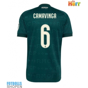 Billiga Real Madrid Eduardo Camavinga #6 Bortatröja 2026-27 Kortärmad